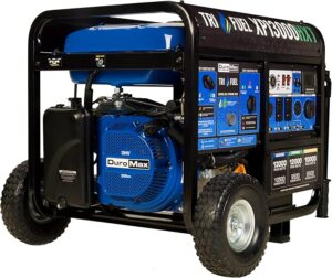 1. DuroMax 13000W Tri Fuel Portable Generator