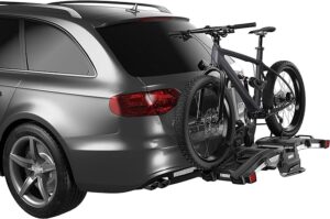 1. Thule EasyFold XT 2 Hitch Bike Rack