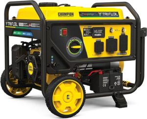 2. Champion 5000 Watt Portable Generator