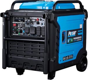 2. Pulsar Super Quiet Dual Fuel 9500W Generator