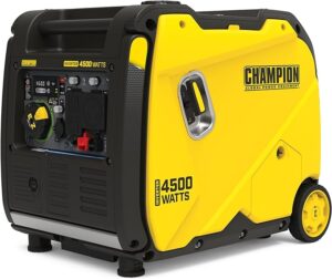 3. Champion 4500W Quiet Inverter Generator