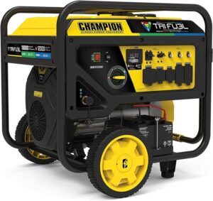 3. Champion Power Equipment 15000W Tri-Fuel Generator