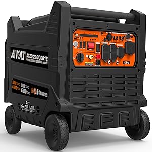 4. AIVOLT 10000 Watt Dual Fuel Portable Inverter Generator