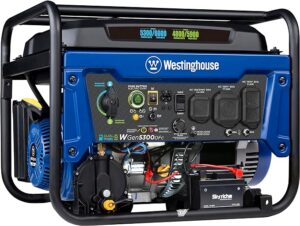 4. Westinghouse 6600W Dual Fuel Generator