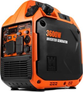 6. WEN 3600 Watt Dual Fuel Portable Inverter Generator