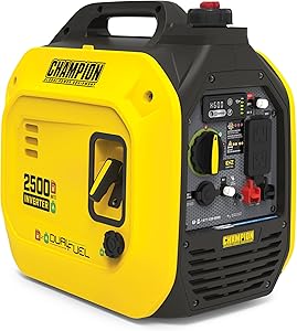 7. Champion 2500 Watt Dual Fuel Portable Inverter Generator