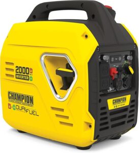 2. Champion 2000 Watt Portable Inverter Generator