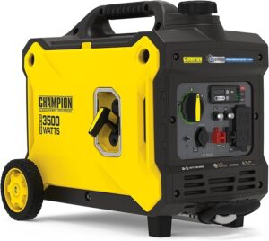 3. Champion 3500 Watt Portable Inverter Generator